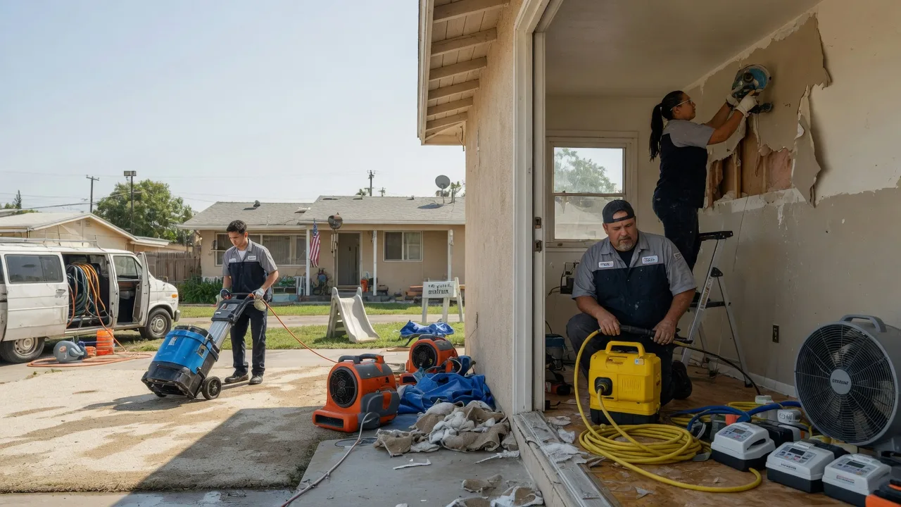 Water Damage Restoration in Tupman, CA near me